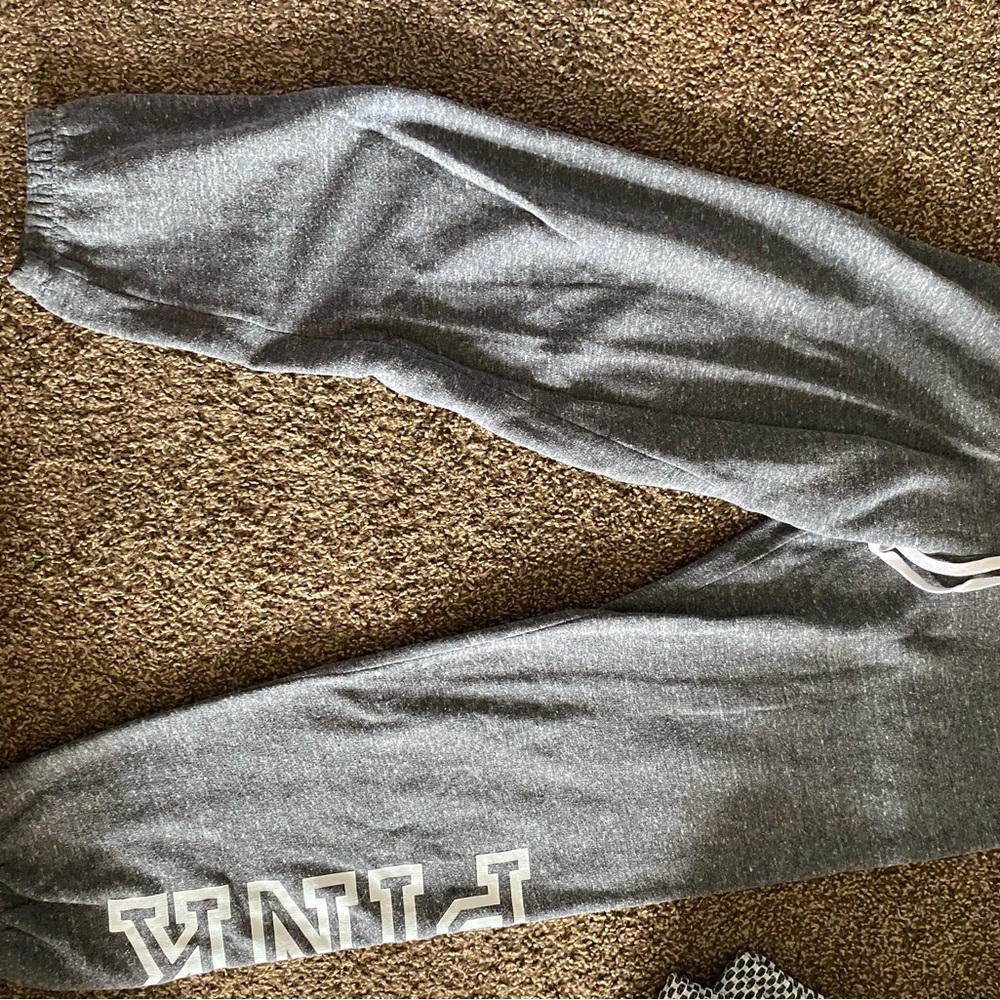 PINK Victoria's Secret Heather Gray Lounge Pants